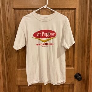 Dr Pepper “Waco Original” Graphic Tee – Size L – Retro Soda Logo Shirt